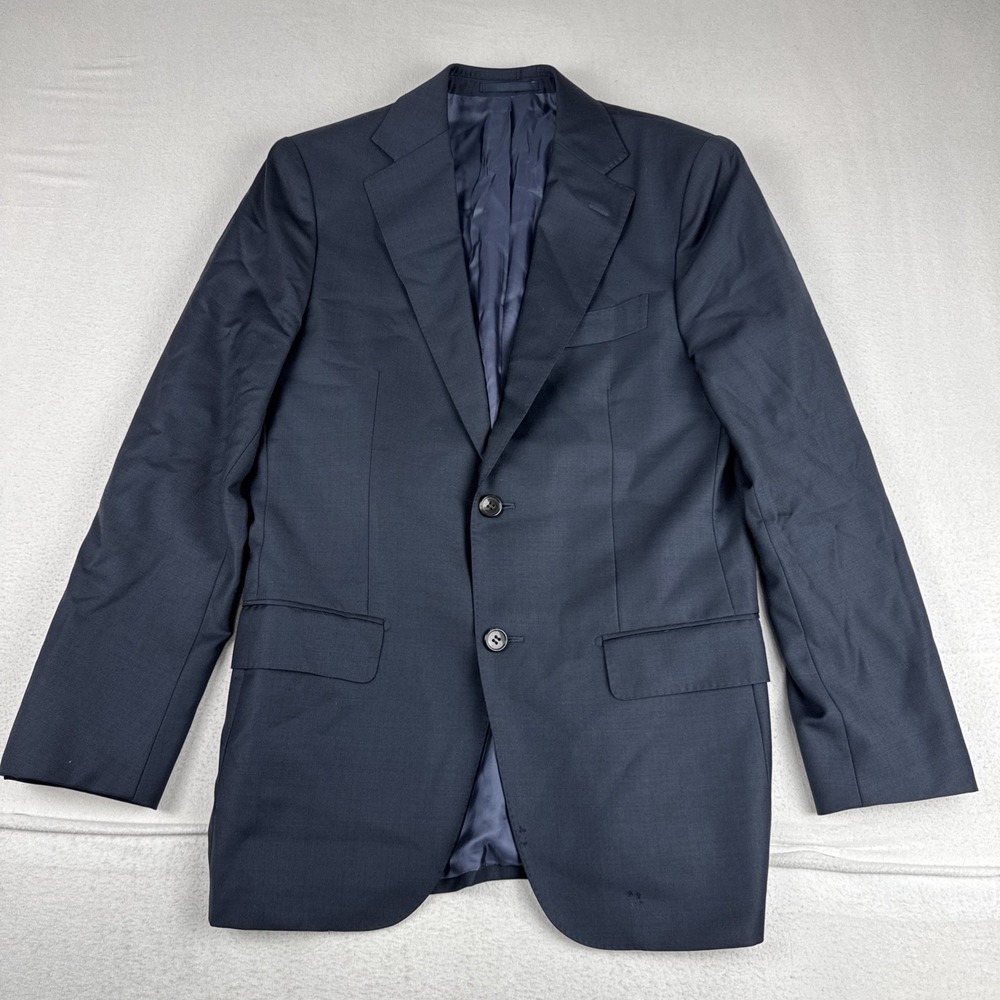 Suitsupply Vitale Barberis Canonico Mens Navy Blazer 36S Wool *READ* office